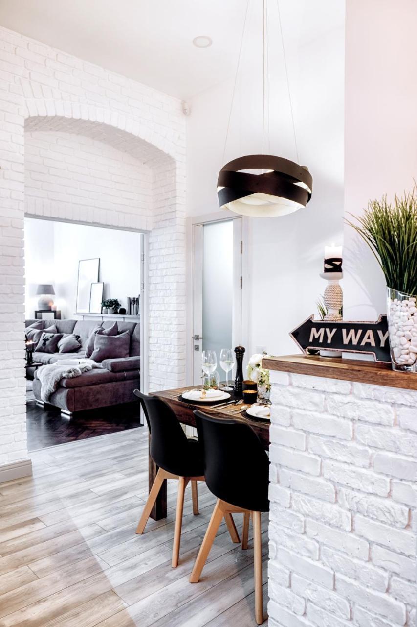 Scandinavian Style Of Lux Apartments In Lviv Exterior foto