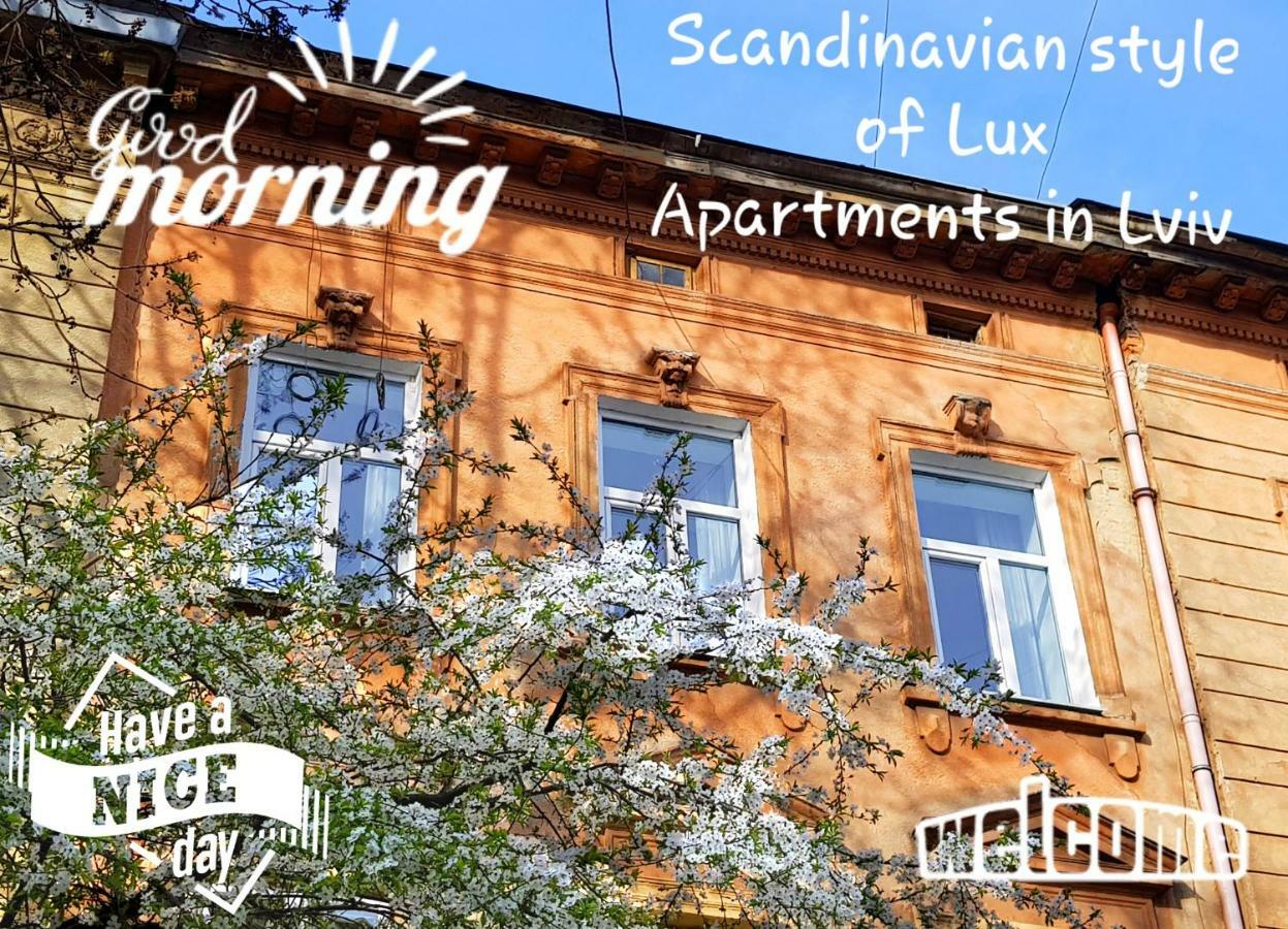 Scandinavian Style Of Lux Apartments In Lviv Exterior foto